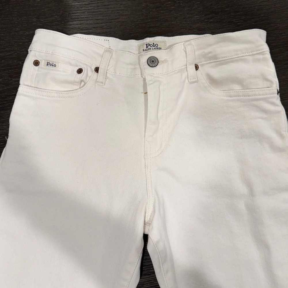 Ralph Lauren Polo white  Denim Shorts